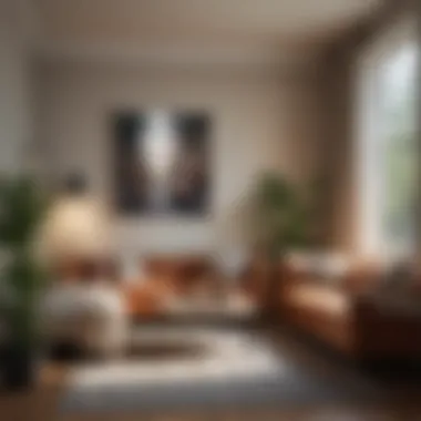 Cozy Corner in Urban Living A cozy corner showcasing modern decor in a New York room