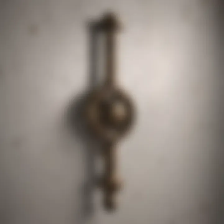 Different types of wall anchors for picture hanging