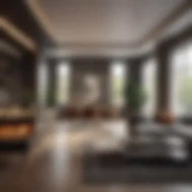 Contemporary Interior Design Cozy apartment interior with contemporary design