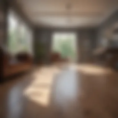 Optimizing Space with Accurate Measurements Flooring layout showing measurements