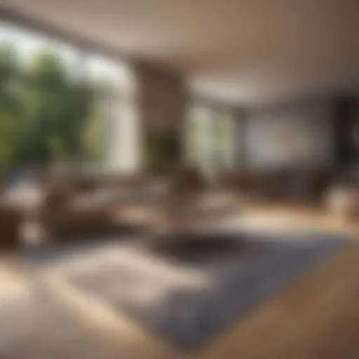 Detailed floor plan with measurements