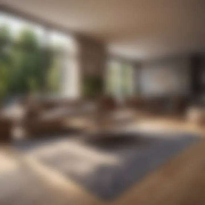 Detailed floor plan with measurements