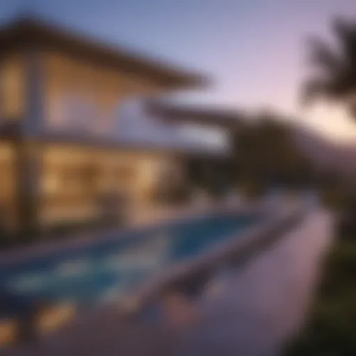 Stunning view of a modern California condo