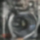 A clean dryer vent hose showcasing proper maintenance