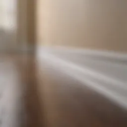 Elegant baseboard design enhancing room aesthetics