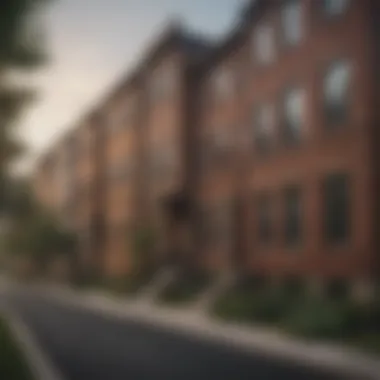 Residential area showcasing diverse housing options in Philadelphia