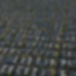 Aerial view of Portland showcasing residential areas