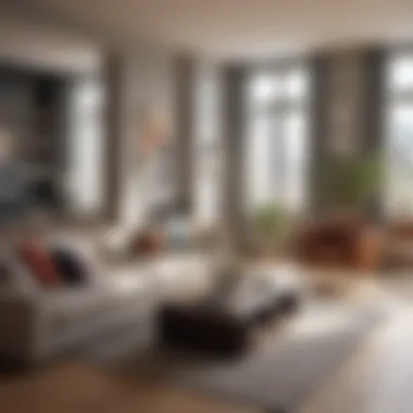 Lifestyle Choices and Apartment Types Visual representation of lifestyle choices influenced by apartment types.