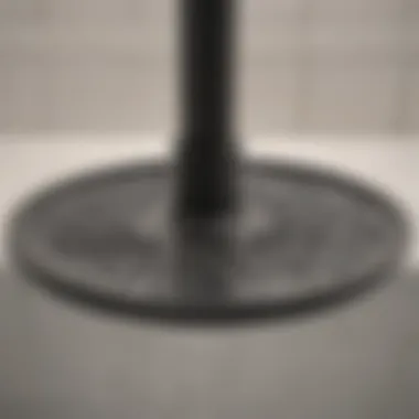 Hair accumulation in a shower drain