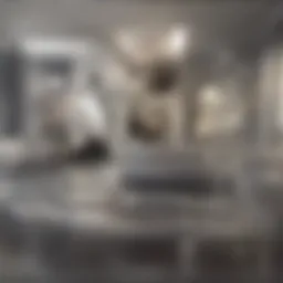 A beautifully staged living room showcasing modern decor