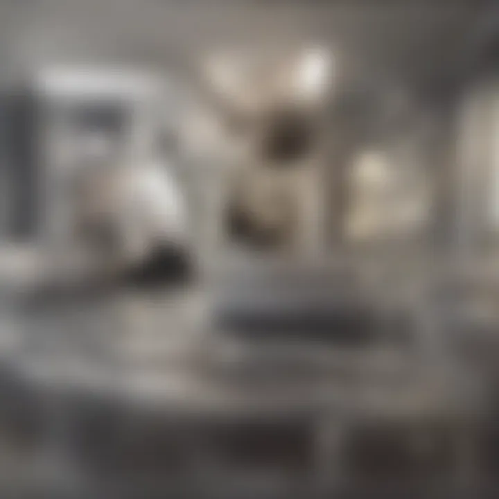 A beautifully staged living room showcasing modern decor