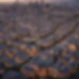 Aerial view of San Francisco skyline showcasing various apartment buildings