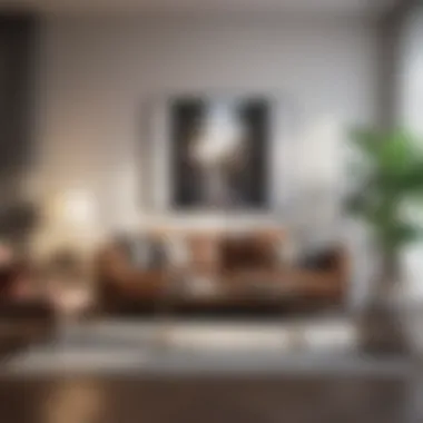 Personal Touch in Design Personalized decor elements enhancing a studio apartment's aesthetic