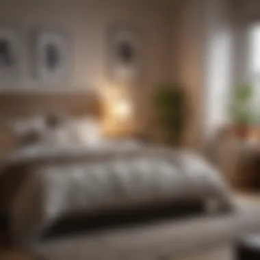Cozy Bedroom Decor A cozy bedroom with essential decorations
