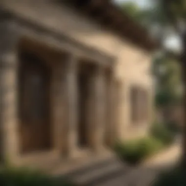 A Glimpse into Historic Alamo Architecture Historic Alamo home with traditional architecture