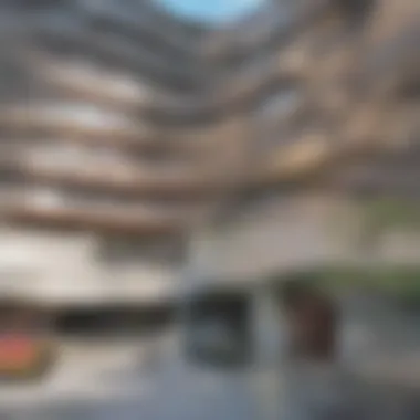 Modern Architectural Elegance of Bon Air Apartments Elegant exterior view of Bon Air Apartments showcasing modern architecture