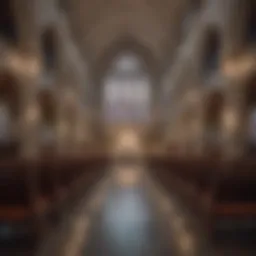 Elegant church interior suitable for events