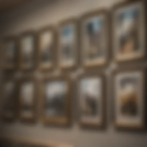 Variety of heavy picture frame hangers displayed