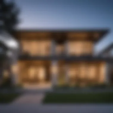 Modern Home in Stone Oak Elegant exterior of a modern rental home in Stone Oak