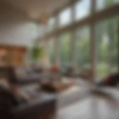 Stylish Interiors of Rental Homes Modern rental home interior featuring spacious living areas