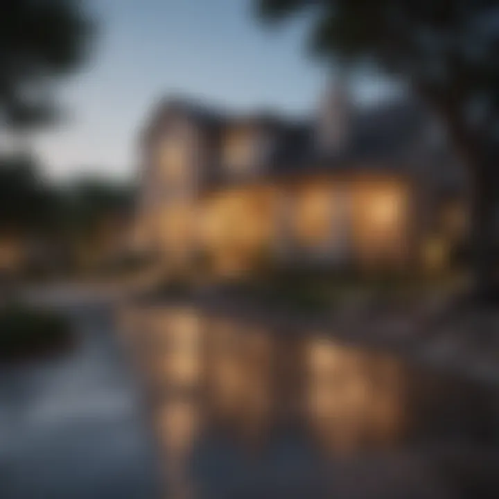 Scenic view of the Stone Oak neighborhood