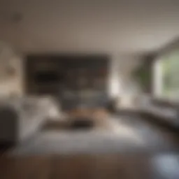 Cozy in-law unit with modern decor
