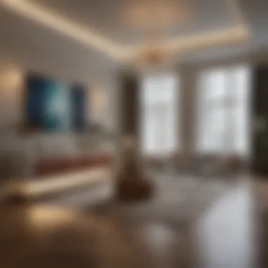 Interior Design Aesthetics of Mayfair Apartments Luxurious living space with contemporary design features