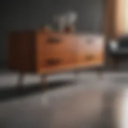 Timeless midcentury furniture showcasing sleek lines and organic shapes