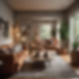 Cozy pet-friendly living room