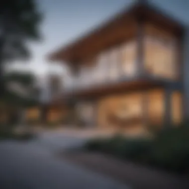 Modern Residential Homes in San Antonio Modern residential homes in one of San Antonio's prime districts highlighting architectural diversity