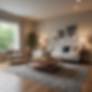 Stylish Interiors of Rental Townhomes Cozy interior of a rental townhome with stylish decor