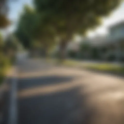 Charming Mar Vista street with lush trees