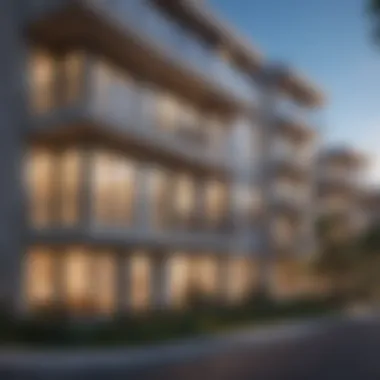 Modern Apartment Complex Modern apartment complex in Mar Vista