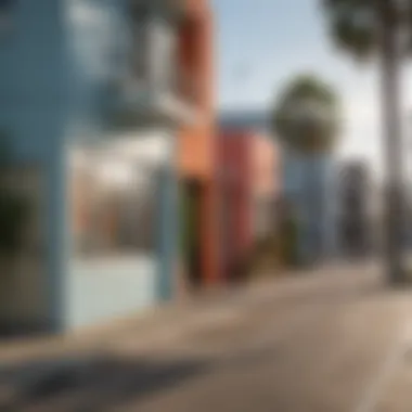 Vibrant street scene showcasing Venice Beach culture