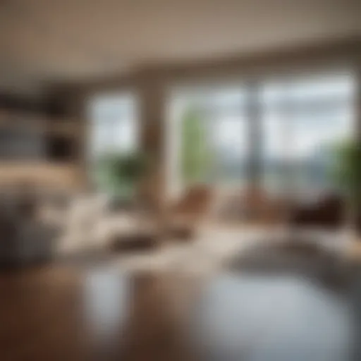 Overview of a modern apartment in Washington, D.C.