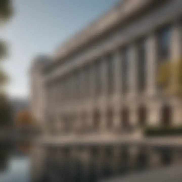 The architectural beauty of the Chicago Art Institute
