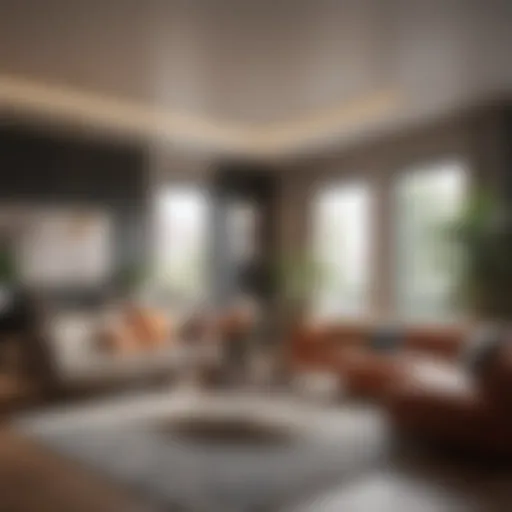 Stylish shared living space showcasing modern decor and comfort.