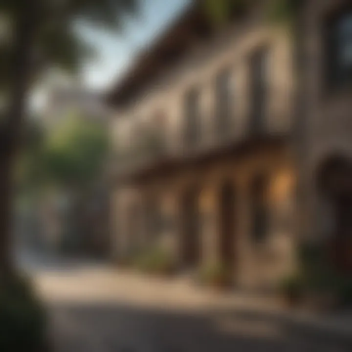 A historic district in San Antonio exhibiting its rich cultural heritage and preserved buildings