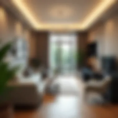 Elegant Decor Enhancing Studio Aesthetics Elegant decor in a studio 1BR apartment