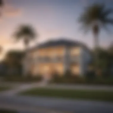 Visual representation of Florida's real estate landscape with key statistics