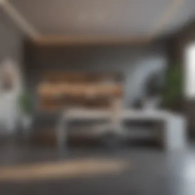Minimalistic Modern Office A modern office space showcasing minimalistic design principles