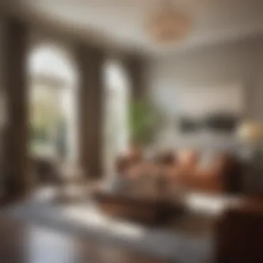 Sophisticated Living Room Design Elegant living room interior in a Pacific Palisades home