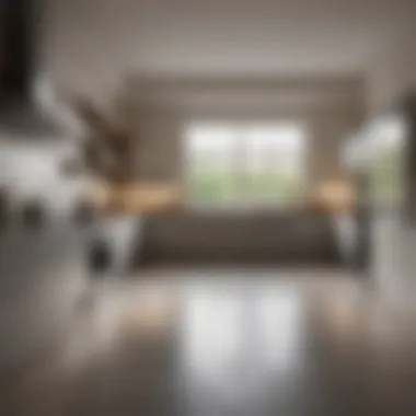 A gleaming kitchen after thorough cleaning