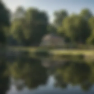 Serene landscape of Piedmont Park, a local favorite