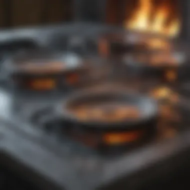Maintenance tools and products for glass stove tops