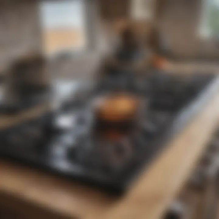 Safe usage practices for glass top stoves in the kitchen