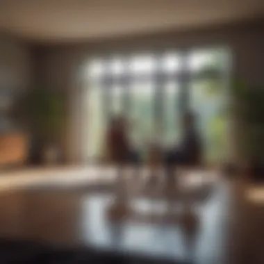 Mastering Rental Negotiations Negotiation process represented by two individuals discussing rental terms