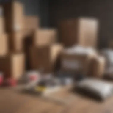 Essential Packing Supplies Organized moving supplies