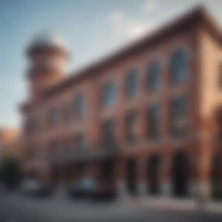 Historic Pearl Brewery building showcasing its architecture