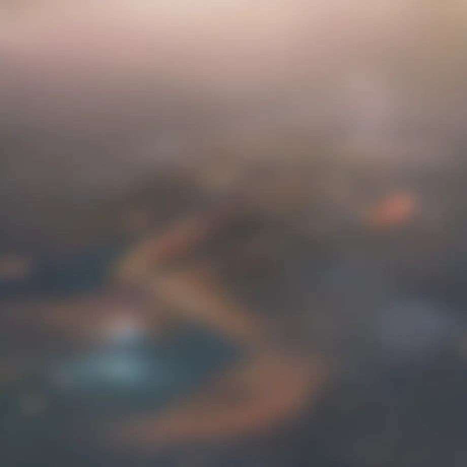 Vibrant sunset over Phoenix skyline